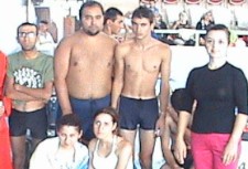 Olan engelli yüzücülere oldu