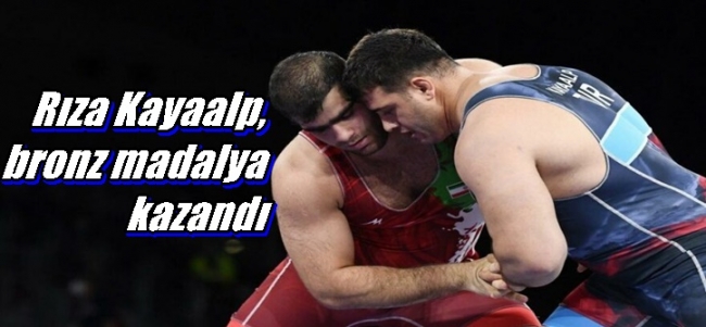 Rıza Kayaalp, bronz madalya kazandı