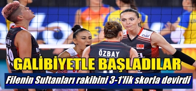 Filenin Sultanları galibiyetle başladı