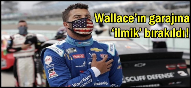 NASCAR pilotu Bubba Wallace’ın garajına ‘ilmik’ bırakıldı!