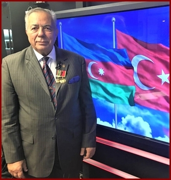Prof. Öztek`e Azerbaycan`dan `Teşekkürname`