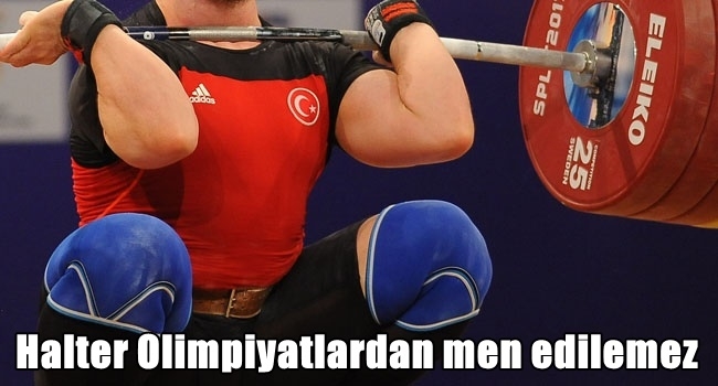  Halter Olimpiyatlardan men edilemez