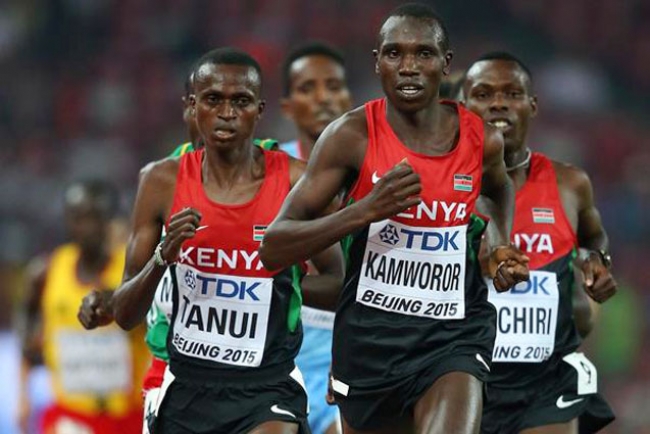   Geoffrey  Kamworor`a motosiklet çarptı