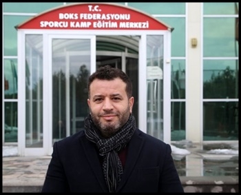  Tuz mağarasında boks antrenmanı