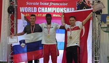 Savate Dünya Şampiyonasında 3 madalya   