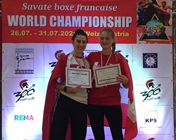 Savate Dünya Şampiyonasında 3 madalya   