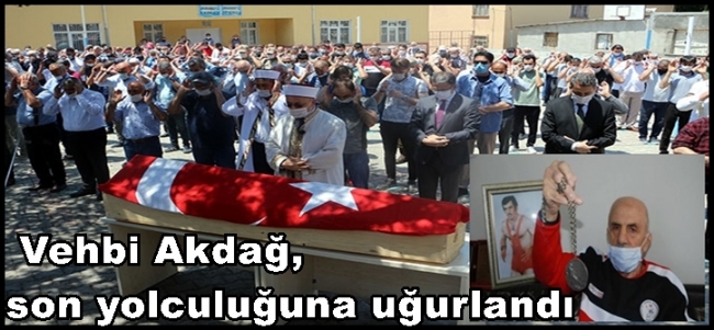  Vehbi Akdağ, son yolculuğuna uğurlandı