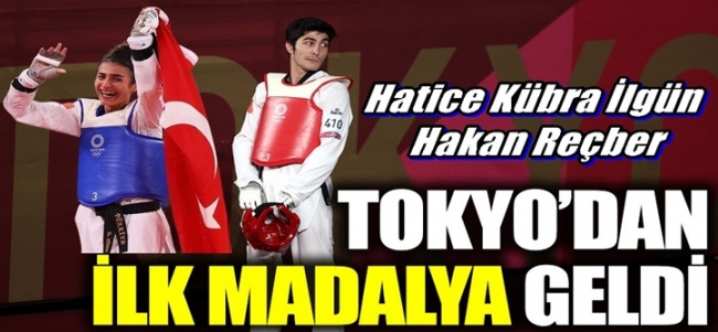 Tokyo`da İlk 2 Madalya Hatice ve Hakan`dan