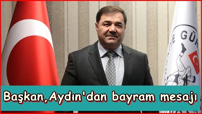   Başkan, Musa Aydın`dan bayram mesajı