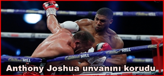 Anthony Joshua, Kubrat Pulev`i yenerek  unvanını korudu