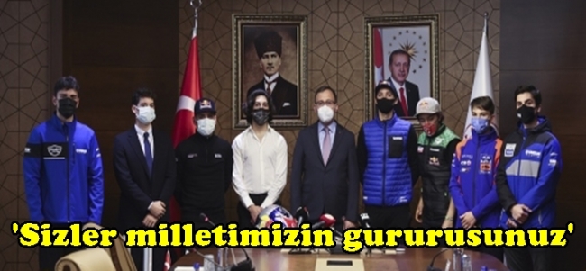  Muharrem Kasapoğlu:`Sizler milletimizin gururusunuz.`