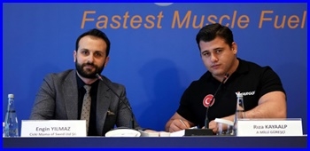 Vitargo, Rıza Kayaalp`e sponsor oldu