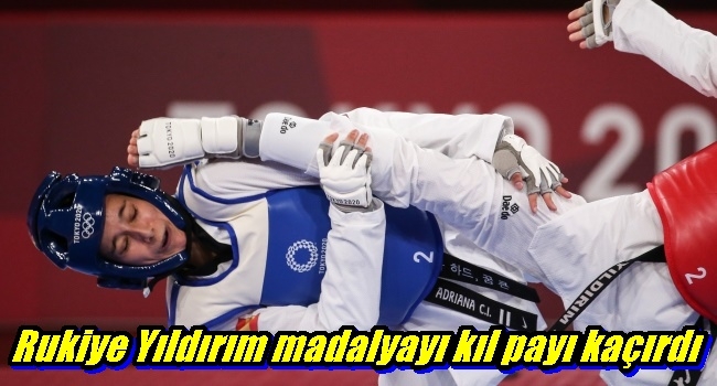 Rukiye Yıldırım madalyayı kıl payı kaçırdı