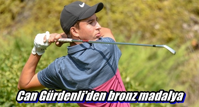 Can Gürdenli`den bronz madalya