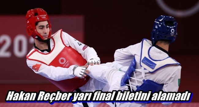 Hakan Reçber yarı final biletini alamadı