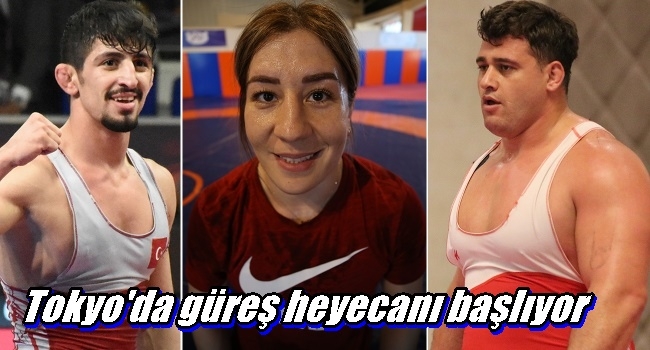 Tokyo`da güreş heyecanı başlıyor