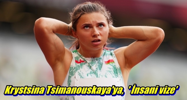 Krystsina Tsimanouskaya`ya, 