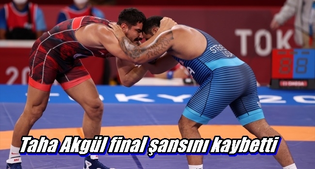 Taha Akgül final şansını kaybetti