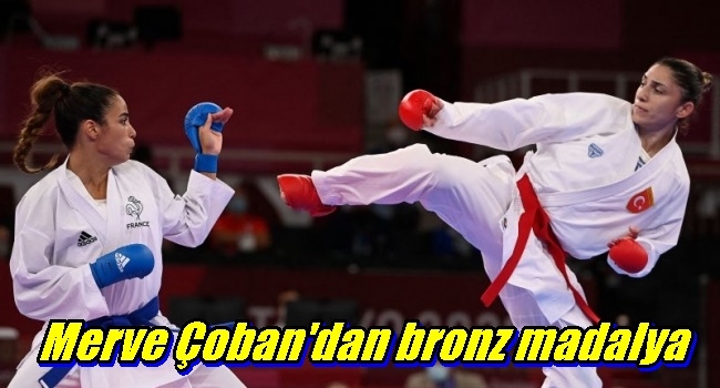 Merve Çoban`dan bronz madalya