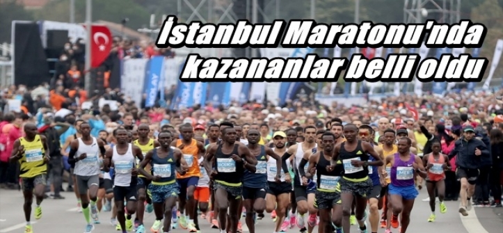 İstanbul Maratonu`nda kazananlar belli oldu