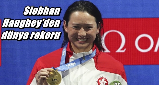 Siobhan Haughey`den dünya rekoru