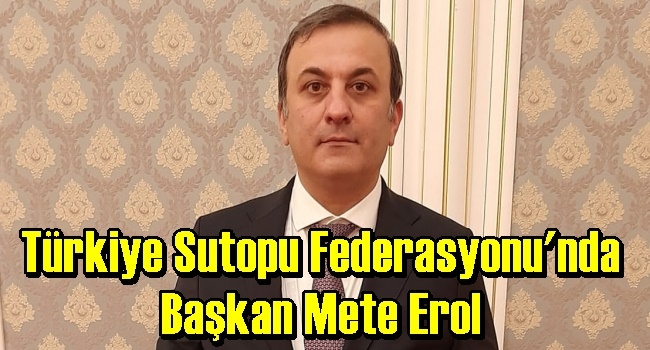 Türkiye Sutopu Federasyonu`nda Başkan Mete Erol 