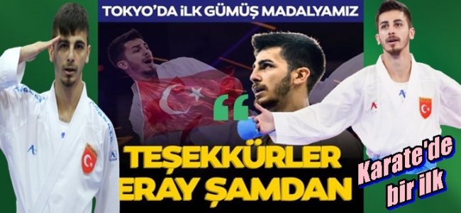 Eray Şamdan`dan ilk gümüş madalya! 