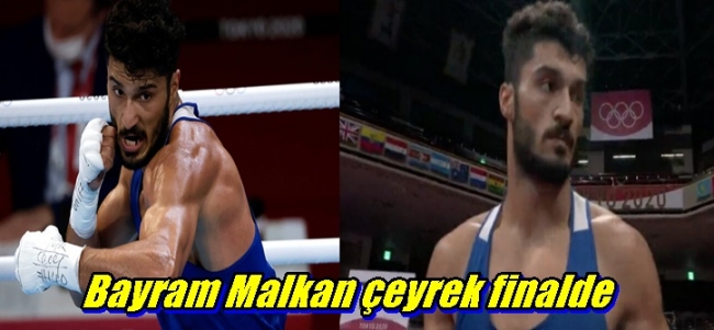 Bayram Malkan çeyrek finalde
