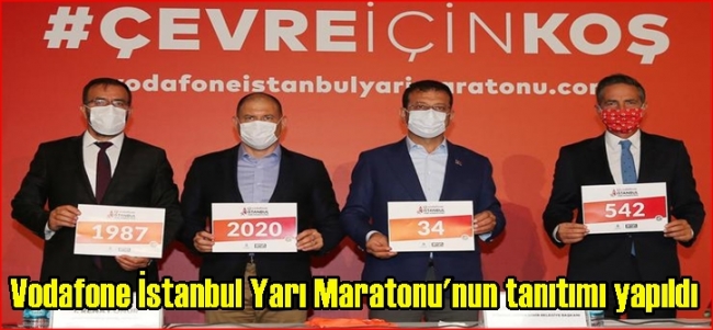  Vodafone İstanbul Yarı Maratonu`nun tanıtımı yapıldı