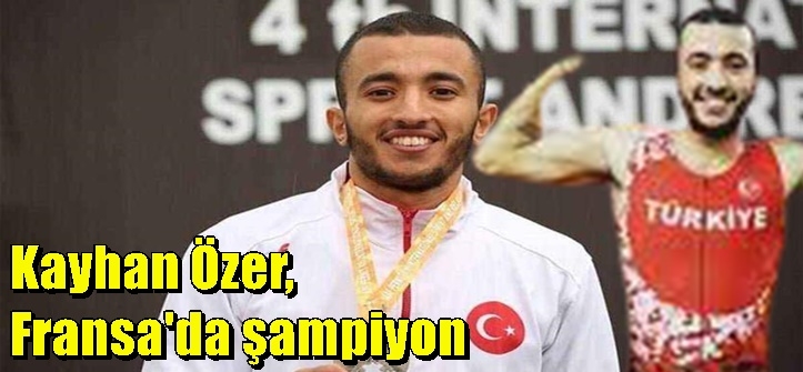 Adanalı atlet Kayhan Özer, Fransa`da şampiyon
