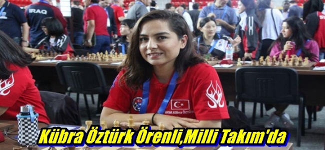  Kübra Öztürk Örenli,Milli Takım`da 