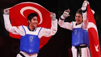 Tokyo`da İlk 2 Madalya Hatice ve Hakan`dan