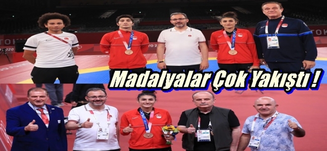 Madalyalar Çok Yakıştı !