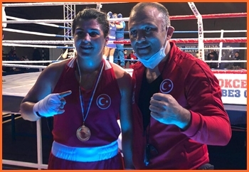 Busenaz Sürmeneli`den altın, Buse Naz Çakıroğlu`ndan gümüş madalya