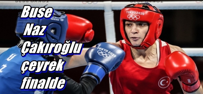 Buse Naz Çakıroğlu çeyrek finalde 