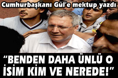 Yıldırım´dan Gül´e mektup 