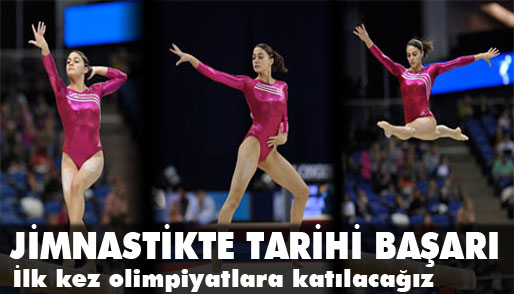 Üçtaş, ilk kez olimpiyatlarda