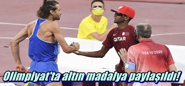 Olimpiyat`ta altın madalya paylaşıldı!