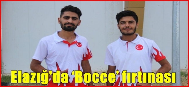  Elazığ`da ‘Bocce’ fırtınası