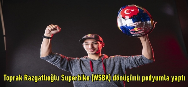 Toprak Razgatlıoğlu Superbike (WSBK) dönüşünü podyumla yaptı