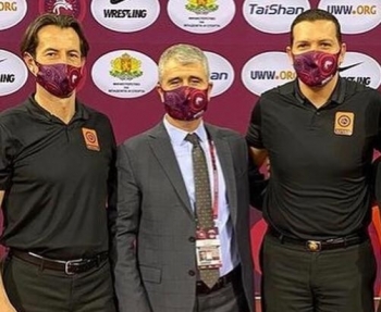 Tokyo`da görev alacak Türk güreş hakemlerimiz