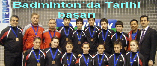 Badminton´da Tarihi başarı