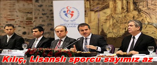 Lisanslı sporcu sayımız az