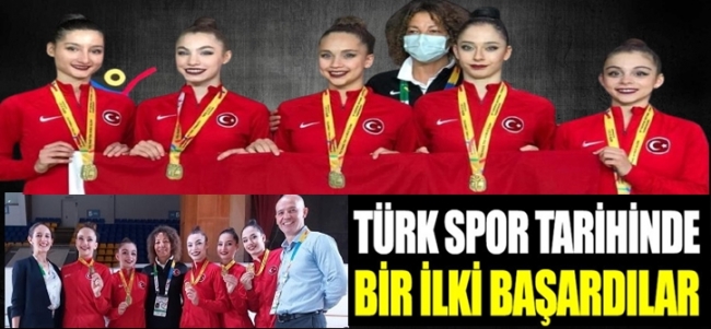  Ritmik Cimnastik Grup Milli Takımımız Avrupa Şampiyonu oldu. 