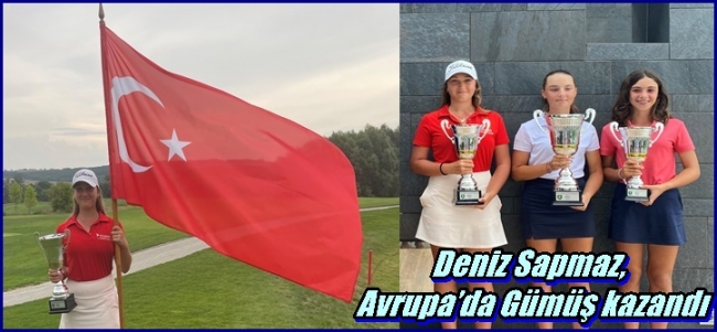 Deniz Sapmaz, Avrupa’da Gümüş kazandı