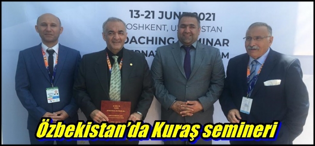  Özbekistan’da Kuraş semineri 