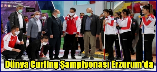  Dünya Curling Şampiyonası Erzurum`da