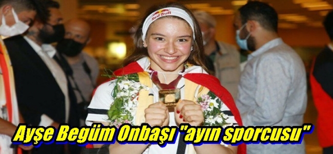 Ayşe Begüm Onbaşı ` Ayın Sporcusu`