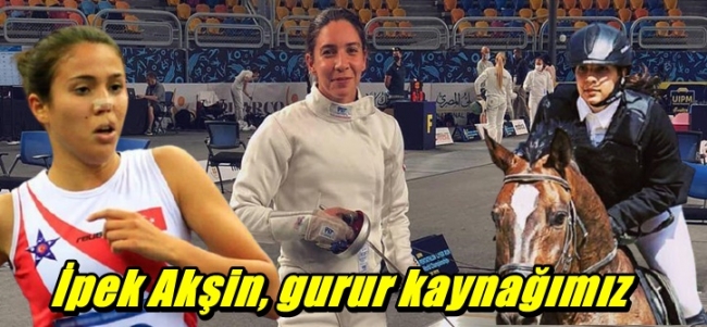 Pentatlet, İpek Akşin `tam bursla` yüksek lisans kazandı