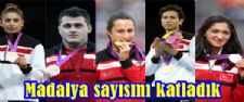 Madalya sayısını katladık 